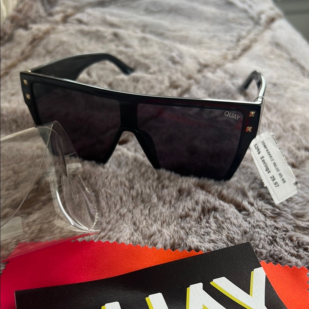 Quay Australia Black Sunglasses